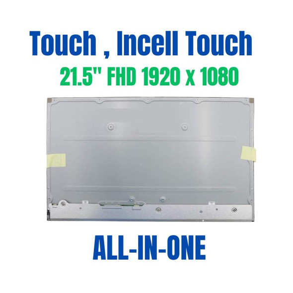 1 of 5-image forREPLACEMENT HP AIO 21.5" 22-df 22-df0023w HD LED LCD Touch Screen Display LM215WFA SS E3 Screen